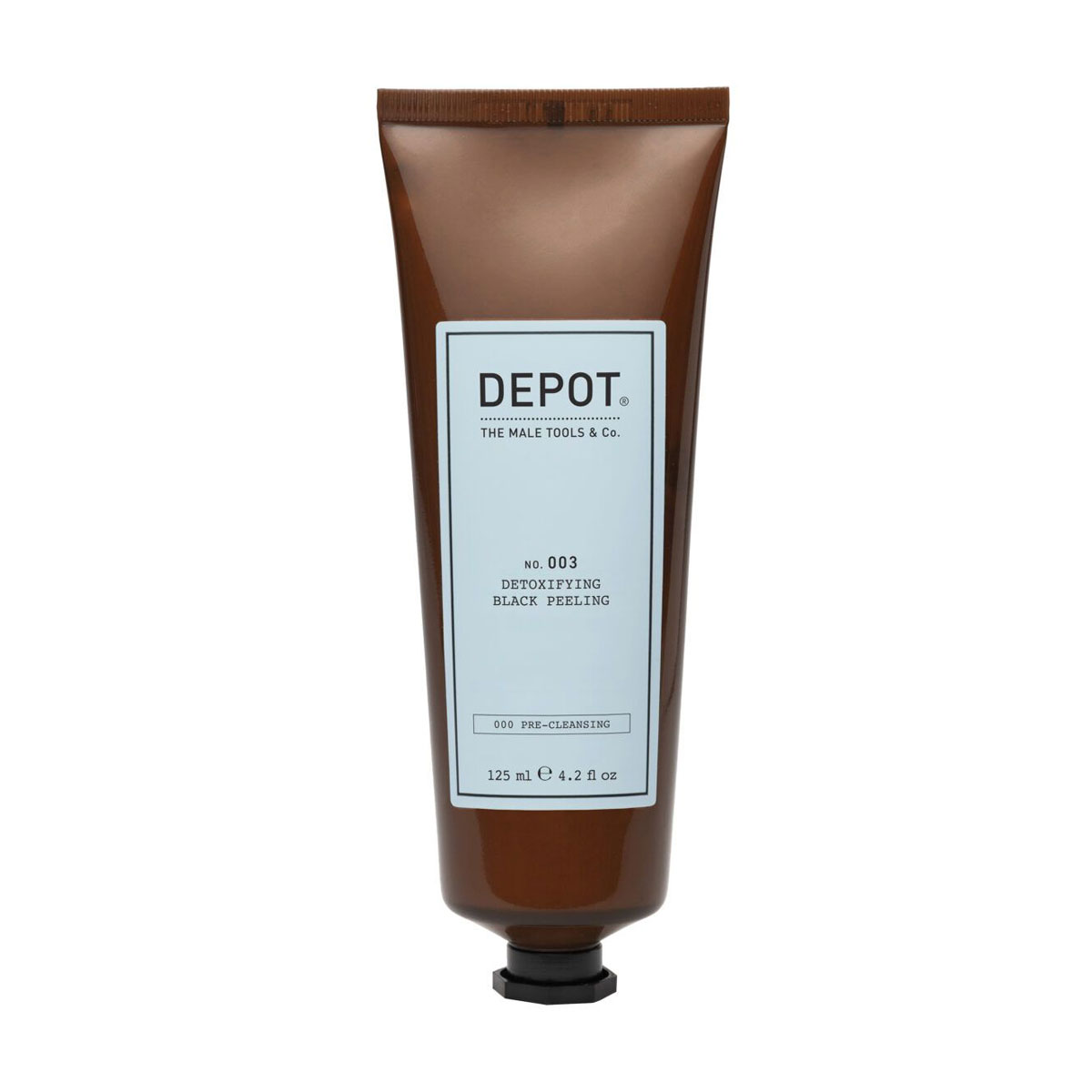Детокс-пілінг для шкіри голови Depot 003 Detoxifying Black Peeling з рослинним вугіллям, 125 мл
